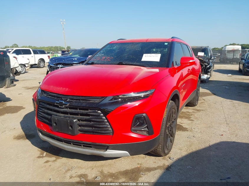 2020 CHEVROLET BLAZER FWD 1LT - 3GNKBBRA7LS659529