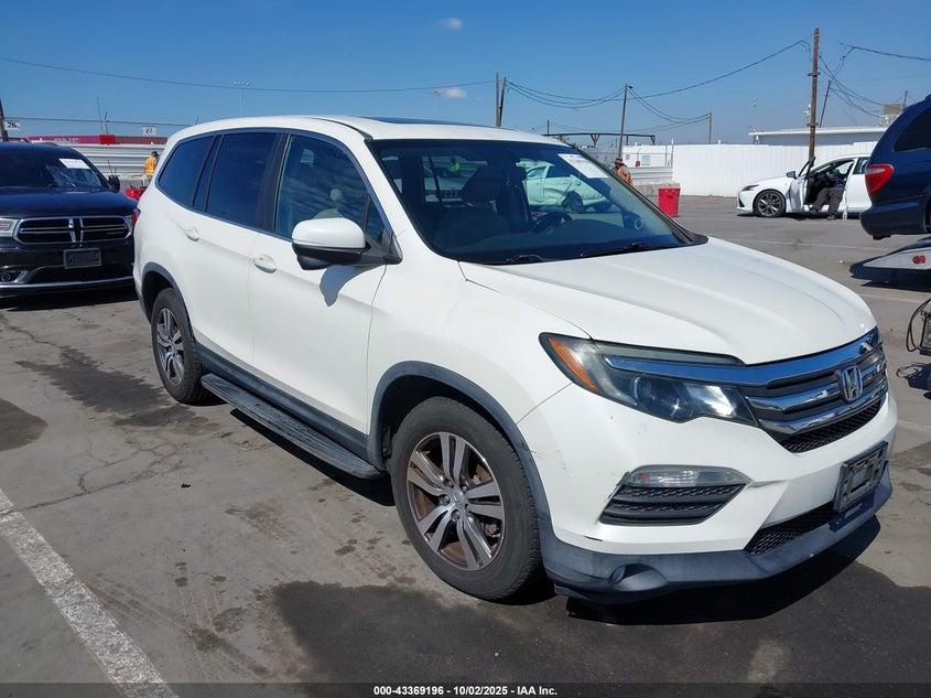 2016 HONDA PILOT EX-L - 5FNYF5H86GB038482