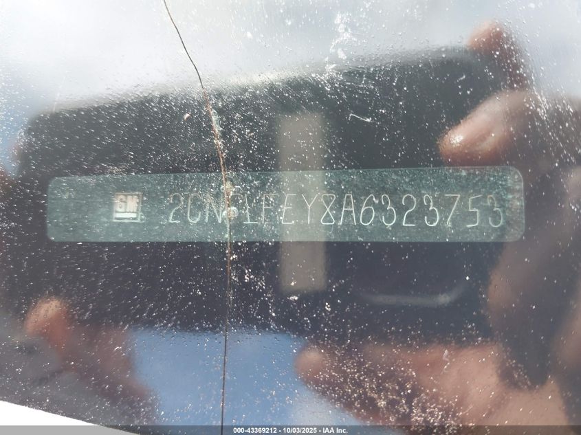 2010 Chevrolet Equinox Ltz VIN: 2CNFLFEY8A6323753 Lot: 43369212