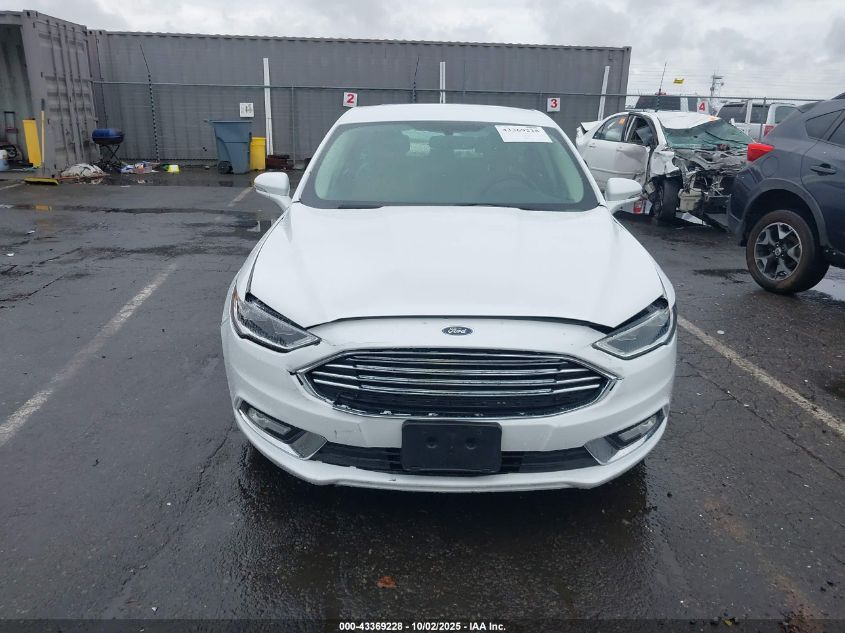 2017 Ford Fusion Se VIN: 3FA6P0HD9HR112665 Lot: 43369228