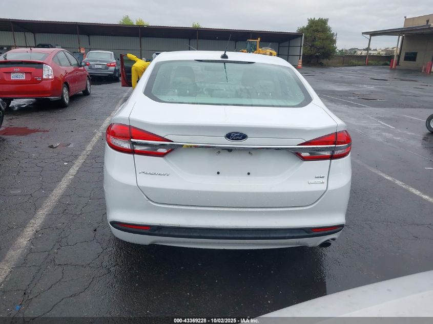 2017 Ford Fusion Se VIN: 3FA6P0HD9HR112665 Lot: 43369228