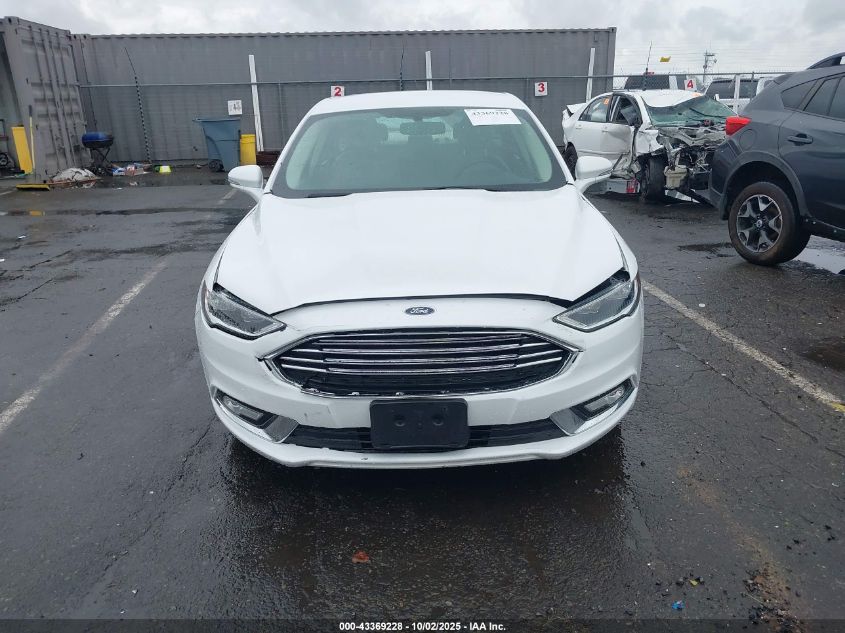 2017 Ford Fusion Se VIN: 3FA6P0HD9HR112665 Lot: 43369228