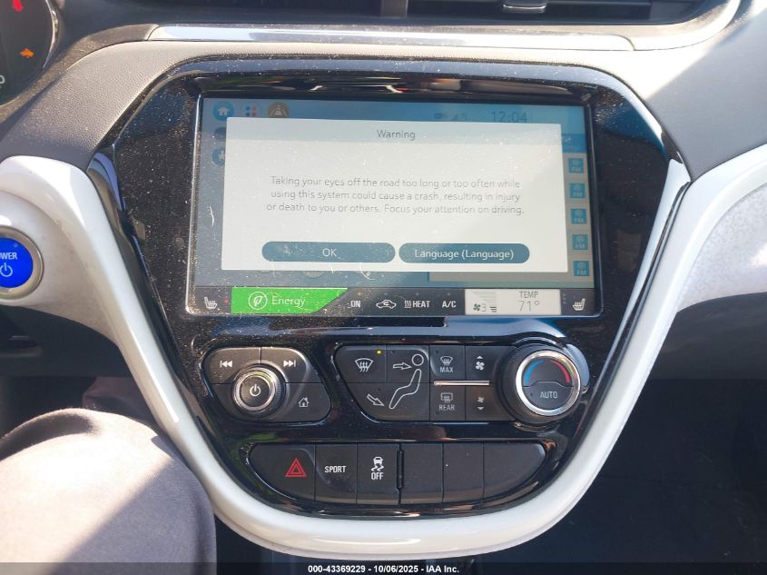 2020 Chevrolet Bolt Ev Fwd Premier VIN: 1G1FZ6S03L4138363 Lot: 43369229