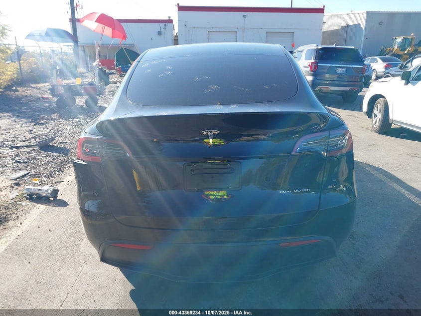 2023 Tesla Model Y Awd/Long Range Dual Motor All-Wheel Drive VIN: 7SAYGAEE1PF911557 Lot: 43369234