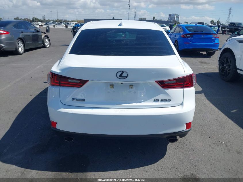 2015 Lexus Is 250 VIN: JTHBF1D21F5067581 Lot: 43369289