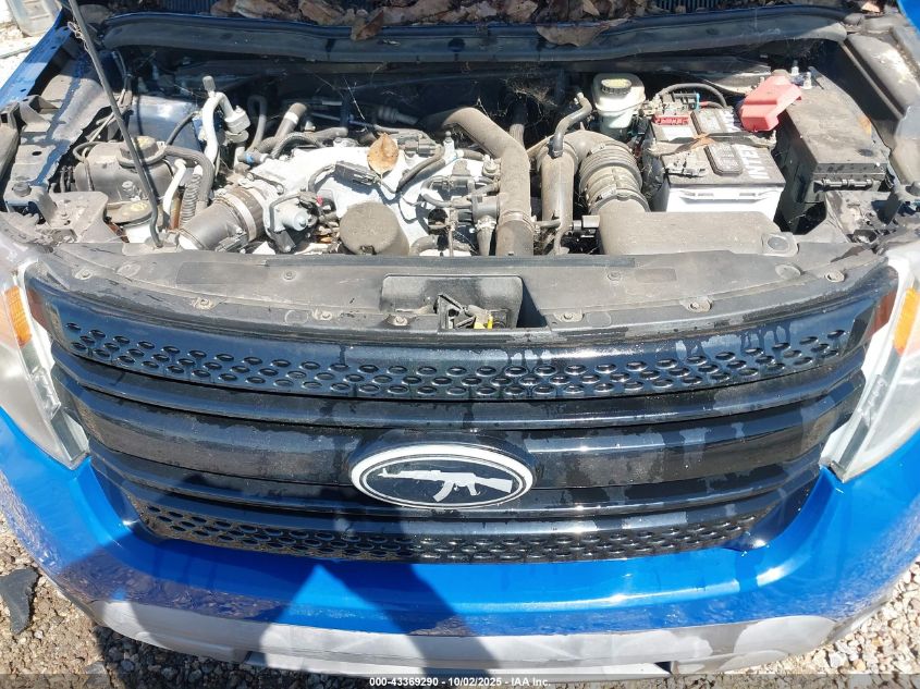 2014 Ford Police Interceptor VIN: 1FM5K8AT1EGC14173 Lot: 43369290