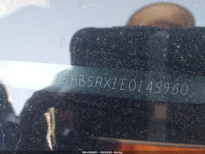 2014 Cadillac Ats Luxury VIN: 1G6AB5RX1E0145960 Lot: 43369291