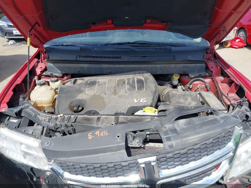 2016 Dodge Journey Sxt VIN: 3C4PDCBG0GT223747 Lot: 43369293