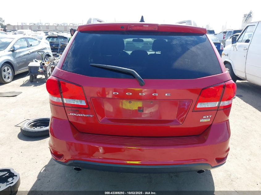 2016 Dodge Journey Sxt VIN: 3C4PDCBG0GT223747 Lot: 43369293