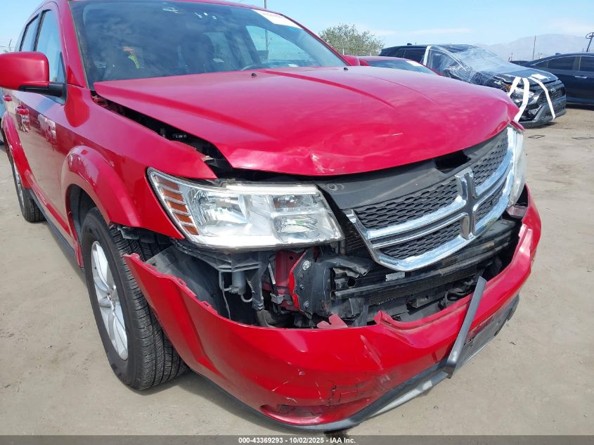 2016 Dodge Journey Sxt VIN: 3C4PDCBG0GT223747 Lot: 43369293