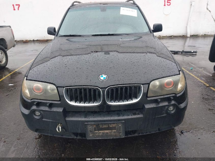 2004 BMW X3 3.0I VIN: WBXPA93424WA66444 Lot: 43369307