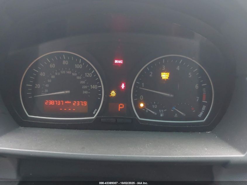 2004 BMW X3 3.0I VIN: WBXPA93424WA66444 Lot: 43369307