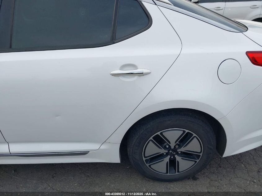 2012 Kia Optima Hybrid Ex VIN: KNAGM4AD2C5019598 Lot: 43369312