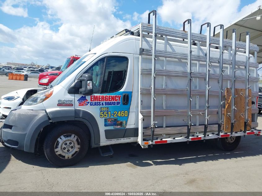 2017 Ram Promaster 3500 High Roof 159 Wb VIN: 3C6URVHGXHE510548 Lot: 43369324