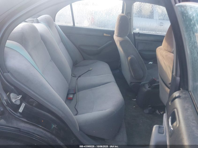 2002 Honda Civic Lx VIN: 2HGES16552H571735 Lot: 43369329