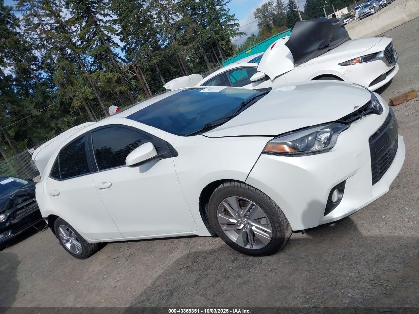 2015 Toyota Corolla Le Eco Premium VIN: 5YFBPRHE5FP344933 Lot: 43369351