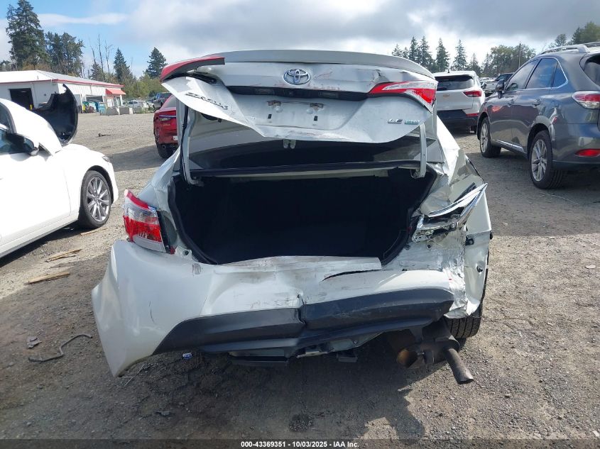 2015 Toyota Corolla Le Eco Premium VIN: 5YFBPRHE5FP344933 Lot: 43369351