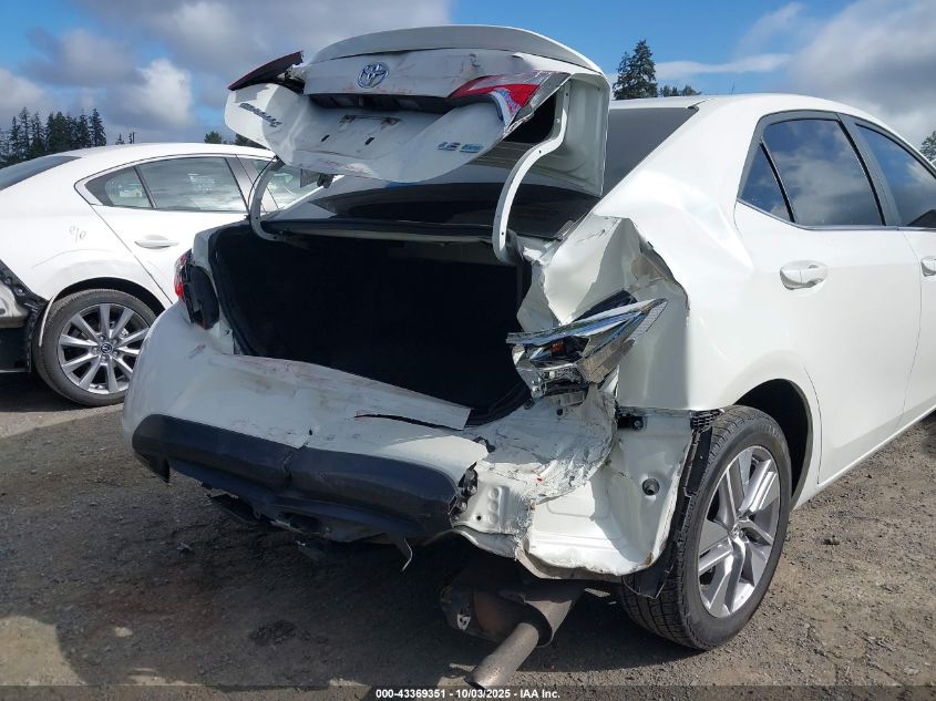 2015 Toyota Corolla Le Eco Premium VIN: 5YFBPRHE5FP344933 Lot: 43369351