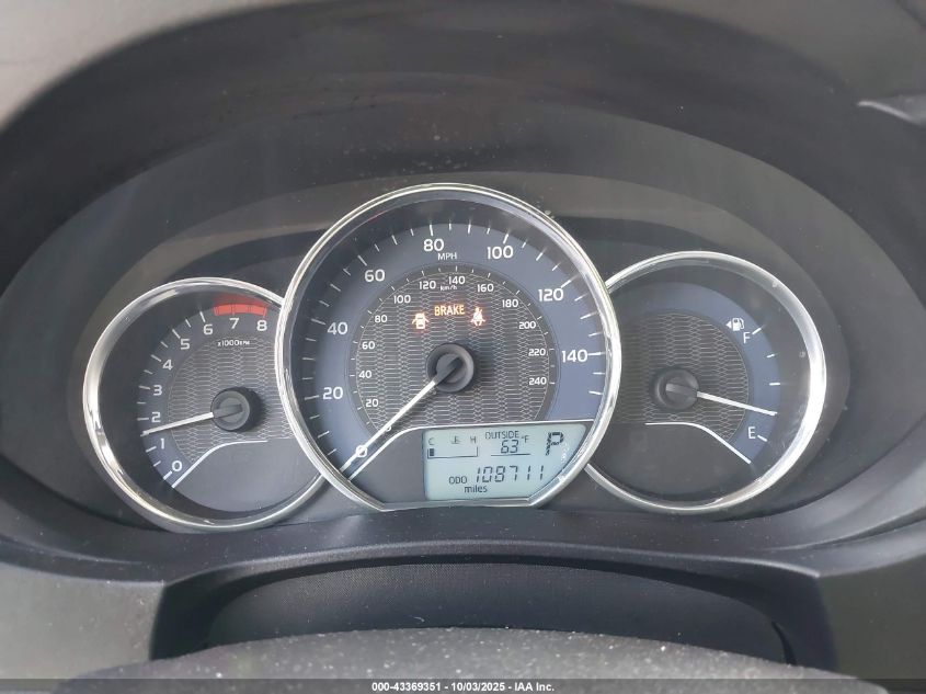 2015 Toyota Corolla Le Eco Premium VIN: 5YFBPRHE5FP344933 Lot: 43369351