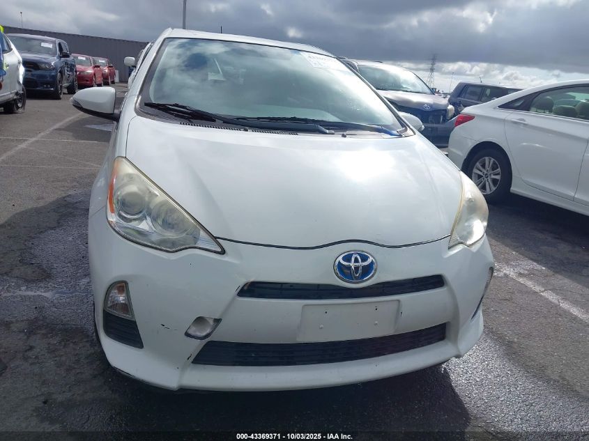 2014 Toyota Prius C One VIN: JTDKDTB3XE1564262 Lot: 43369371