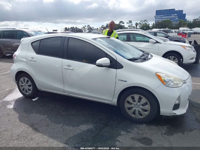 2014 Toyota Prius C One VIN: JTDKDTB3XE1564262 Lot: 43369371