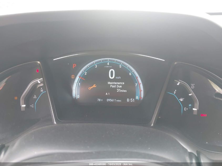 2017 Honda Civic Ex VIN: SHHFK7H57HU411548 Lot: 43369386