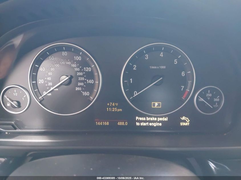 2011 BMW 550I VIN: WBAFR9C57BC758119 Lot: 43369389