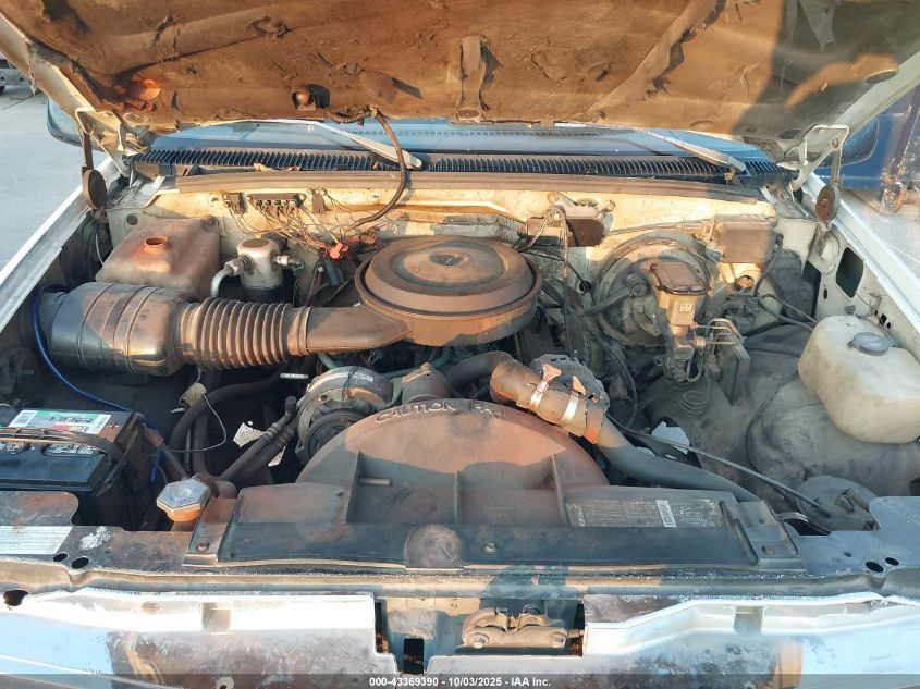 1991 Chevrolet Gmt-400 C1500 VIN: 2GCEC19K3M1203921 Lot: 43369390