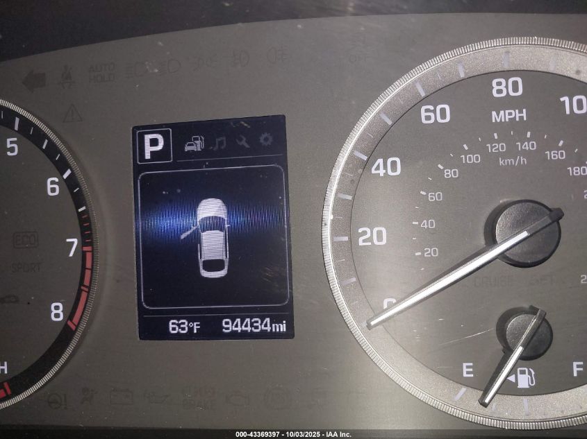 2017 Hyundai Sonata Sport VIN: 5NPE34AF6HH473679 Lot: 43369397
