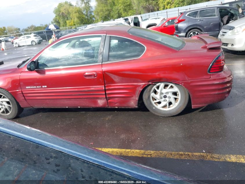 2002 Pontiac Grand Am Se1 VIN: 1G2NF12E42C186876 Lot: 43369460