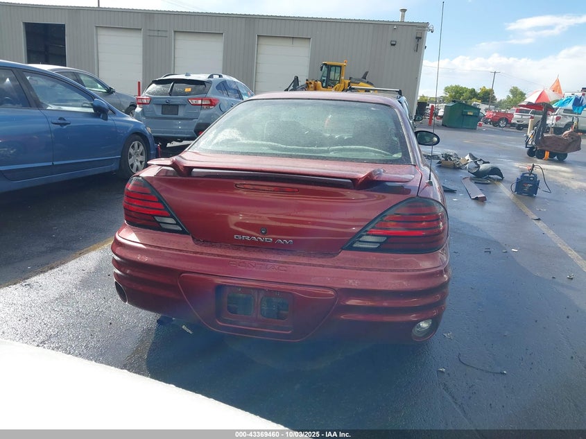 2002 Pontiac Grand Am Se1 VIN: 1G2NF12E42C186876 Lot: 43369460