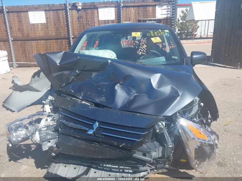 2024 Mitsubishi Mirage Es/Le VIN: ML32AUHJ8RH031153 Lot: 43369482