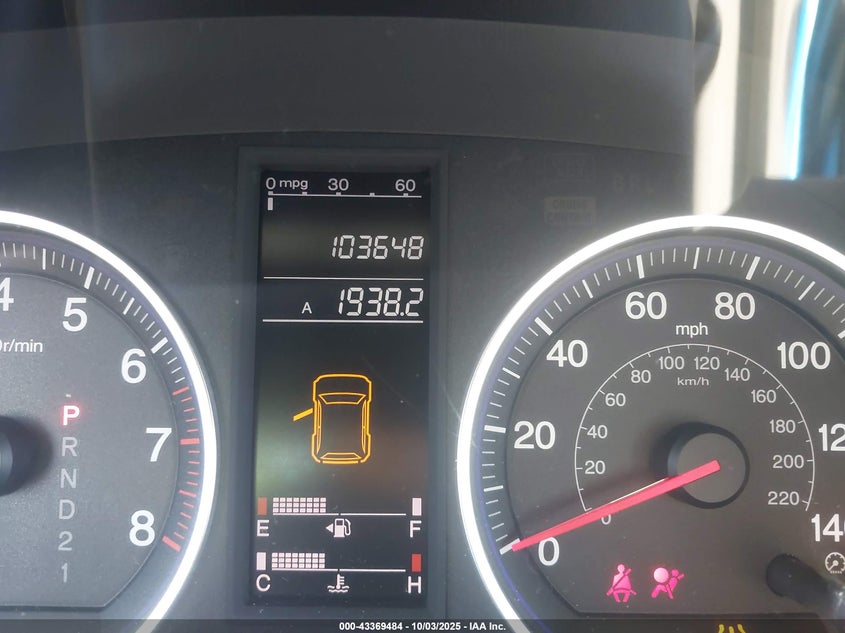 2008 Honda Cr-V Lx VIN: JHLRE38358C025319 Lot: 43369484