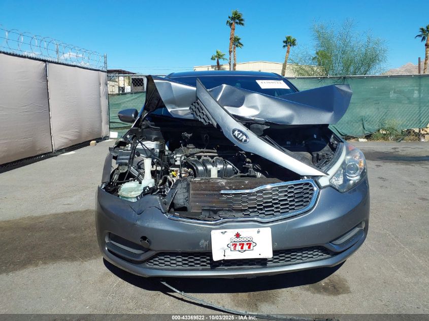 2016 Kia Forte Lx VIN: KNAFX4A65G5603925 Lot: 43369522