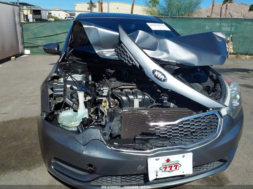 2016 Kia Forte Lx VIN: KNAFX4A65G5603925 Lot: 43369522