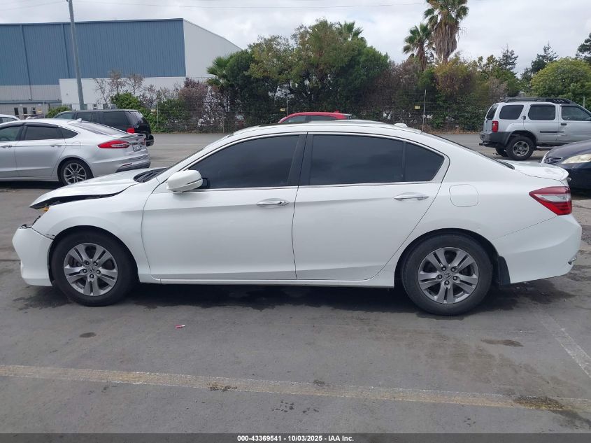 2016 Honda Accord Ex-L VIN: 1HGCR2F83GA140478 Lot: 43369541