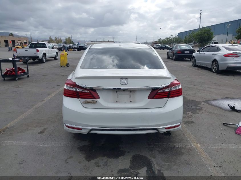 2016 Honda Accord Ex-L VIN: 1HGCR2F83GA140478 Lot: 43369541