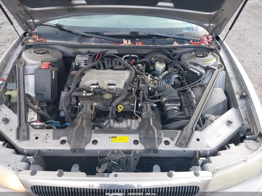 1998 Buick Century Custom VIN: 2G4WS52M4W1597535 Lot: 43369543