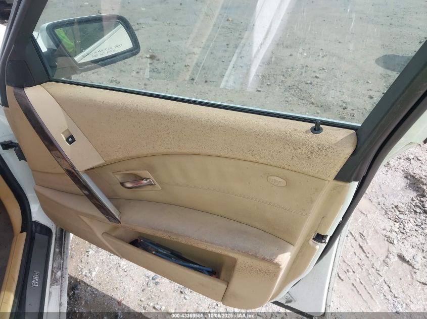 2004 BMW 525I VIN: WBANA53584B853020 Lot: 43369555