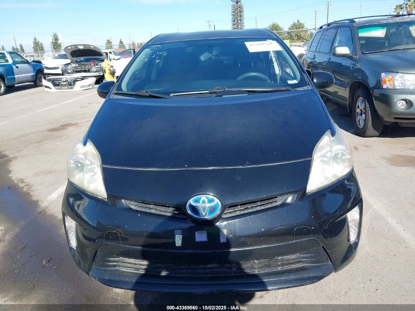 2012 Toyota Prius Two VIN: JTDKN3DU7C5468694 Lot: 43369560