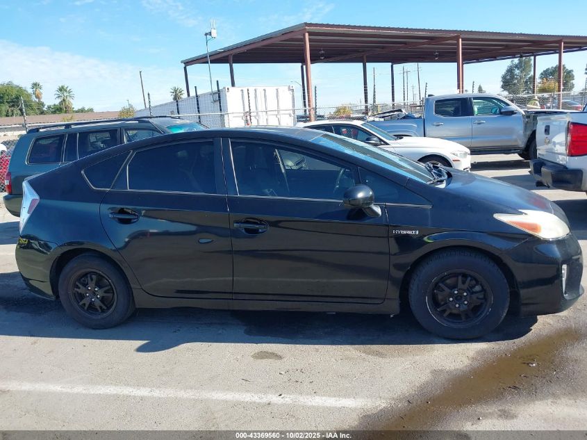 2012 Toyota Prius Two VIN: JTDKN3DU7C5468694 Lot: 43369560