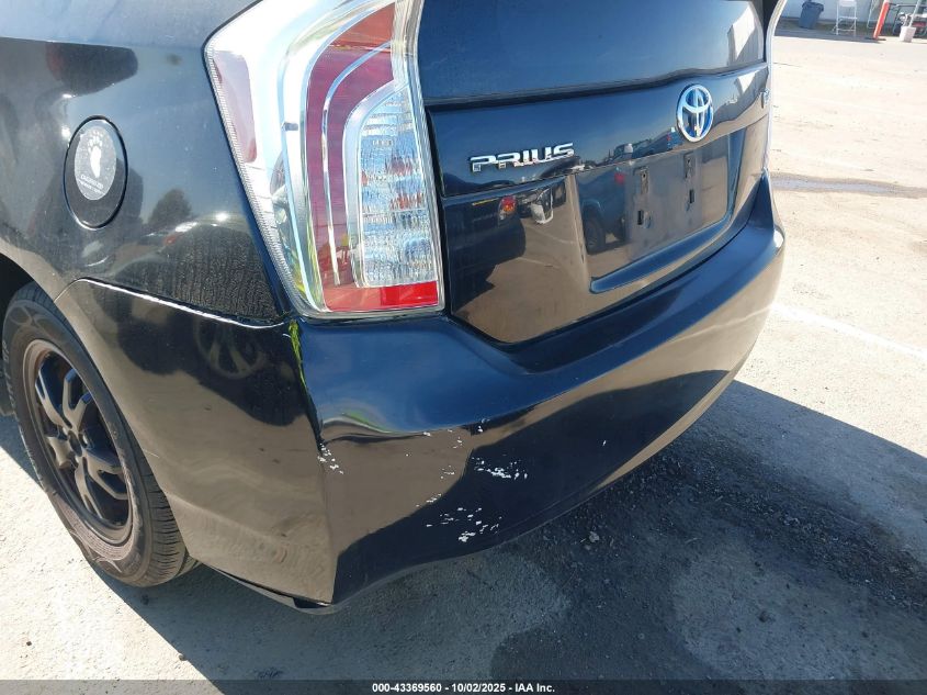 2012 Toyota Prius Two VIN: JTDKN3DU7C5468694 Lot: 43369560