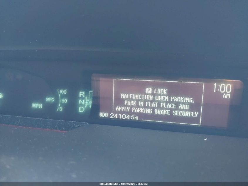 2012 Toyota Prius Two VIN: JTDKN3DU7C5468694 Lot: 43369560