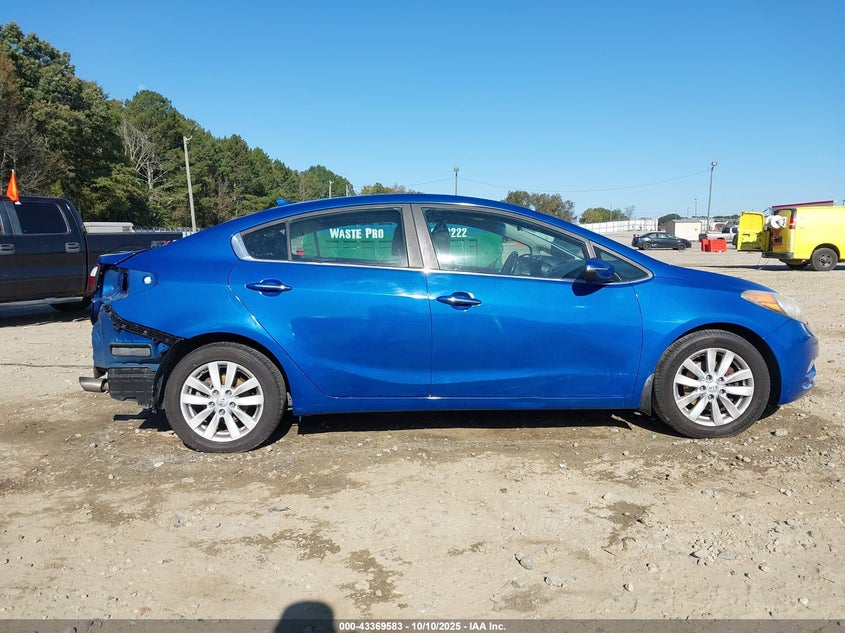 2014 Kia Forte Ex VIN: KNAFX4A87E5106390 Lot: 43369583