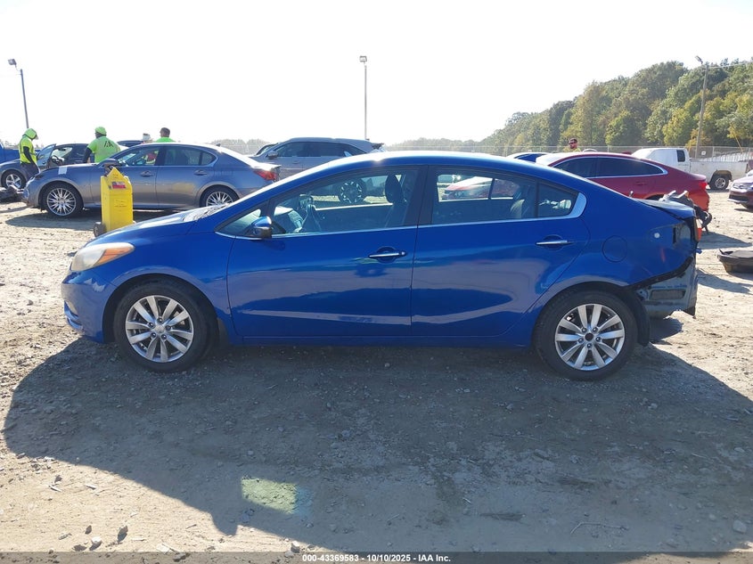 2014 Kia Forte Ex VIN: KNAFX4A87E5106390 Lot: 43369583