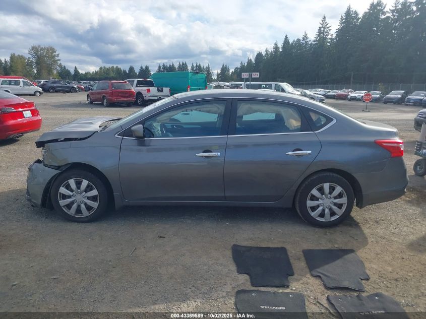 2016 Nissan Sentra S VIN: 3N1AB7AP9GY305728 Lot: 43369589