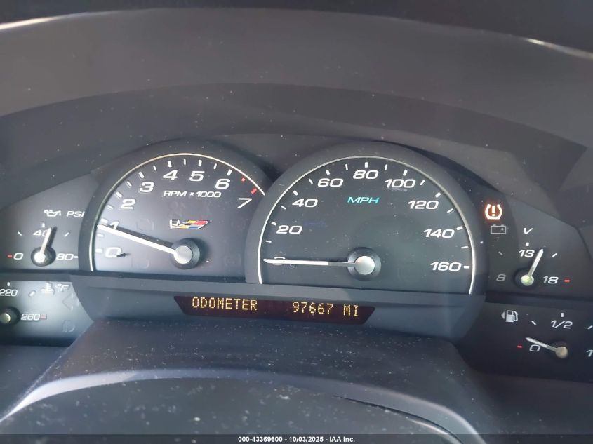 2009 Cadillac Xlr-V VIN: 1G6YX36D695600034 Lot: 43369600