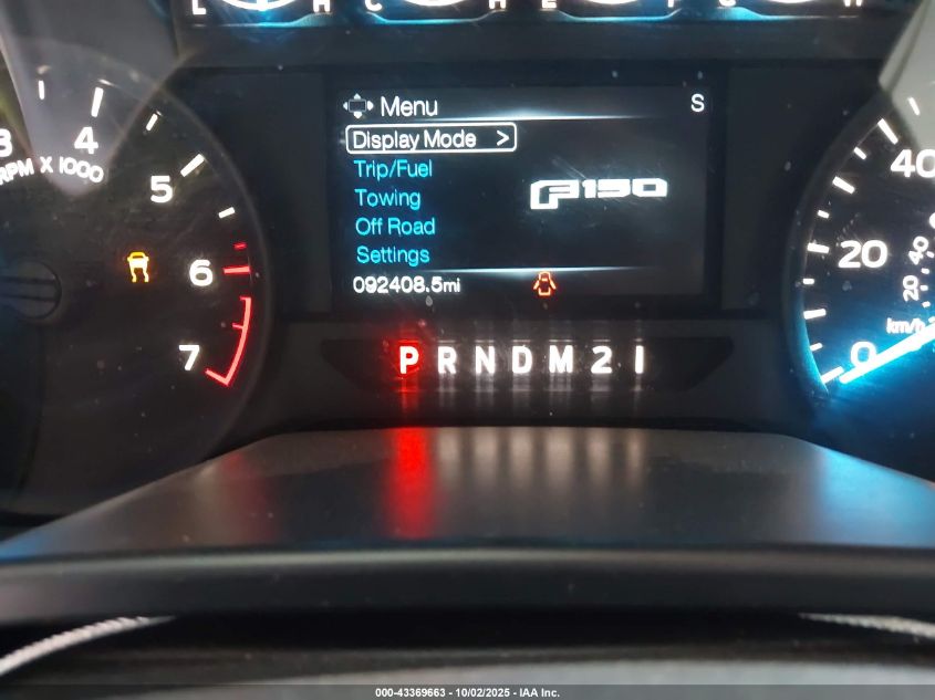 2016 Ford F-150 Xl VIN: 1FTEX1CF4GKF20790 Lot: 43369663