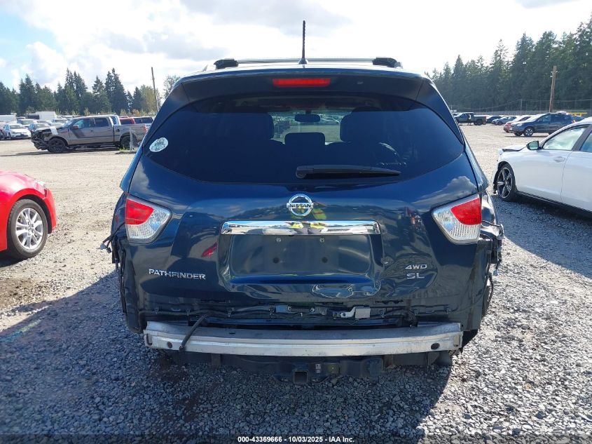 2015 Nissan Pathfinder Sl VIN: 5N1AR2MM2FC641124 Lot: 43369666