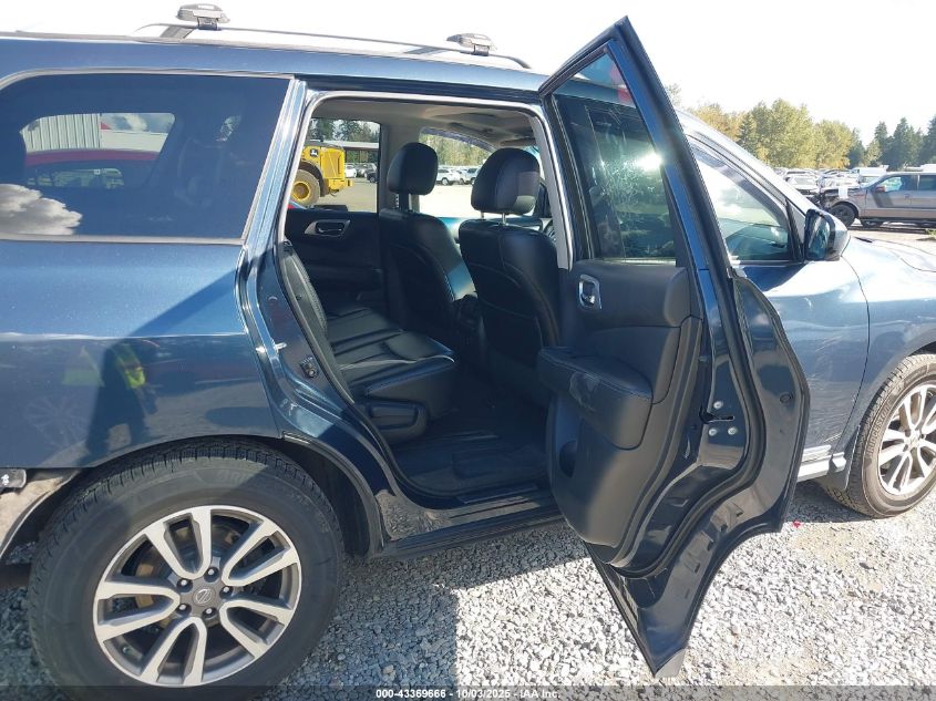 2015 Nissan Pathfinder Sl VIN: 5N1AR2MM2FC641124 Lot: 43369666